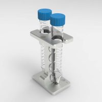 1x2 15mL Magnetic Rack